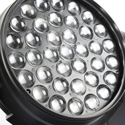 Led wash 37pcs 10w rgbw zoom 37x10 led bewegende hoofd zoom wash bewegende hoofd dj disco evenement podiumverlichting