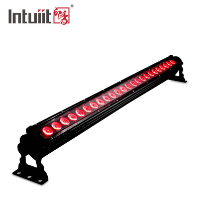 24 stuks Led wandwasser 20X9W Buitenverlichtingsbalk 3in1 met Dmx-lichten voor de buitenkant van gebouwen
