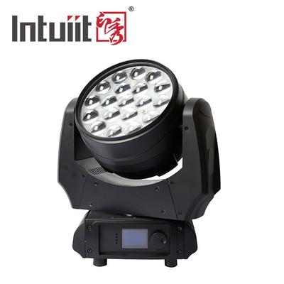 LED-scenlicht 19x10W DMX RGBW 4in1 Zoom LED Waswand Bewegend hoofdlicht Voor DJ Bar Disco Club Concert