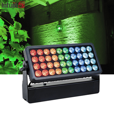 40x10W RGBW 4 in 1 LED Floodlight IP65 Waterdicht Stage Light DMX512 Control DJ Disco Equipment Outdoor Performance