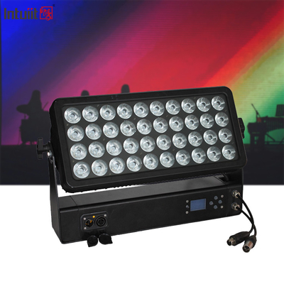 IP65 was 400w stadskleur ip65 waterdicht podiumlicht rgbw 4in1 led dmx512 wandwasser licht
