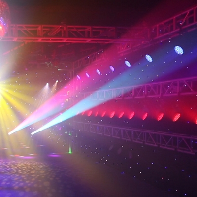 Professionele 37x10W hoogvermogen wasbewegend koplamp voor concertstageverlichting