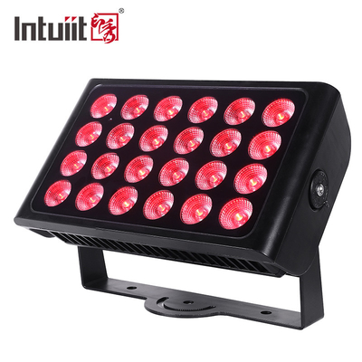 24PCS 10w Waterdicht Led Wandwasser Licht Hoog vermogen Led Flood Light RGBW Led City Color Light
