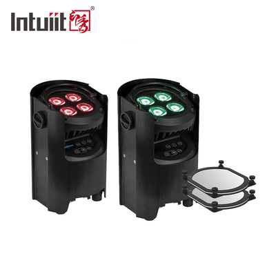 4x12W 4-in-1 RGBW Dj Bruiloft Batterijaangedreven LED Uplight WIFI Draadloos Dmx disco Podium par Verlichting