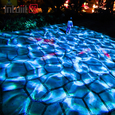 200W waterdicht LED Water Wave Effect Light DMX512 LOGO Projector Water Effect Lighting