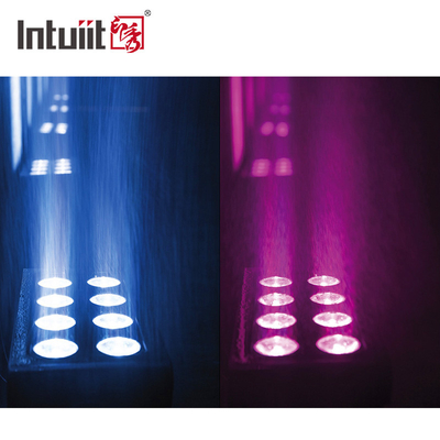 8*15W RGBW 4 in 1 LED-lamp met batterij Ruiterafval buiten waterdicht podiumlicht DMX-besturing DJ Disco-apparatuur Verlichting