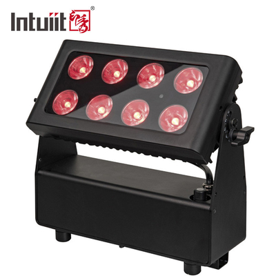 8*15W RGBW 4 in 1 LED-lamp met batterij Ruiterafval buiten waterdicht podiumlicht DMX-besturing DJ Disco-apparatuur Verlichting