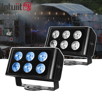 6x5W DMX RGBW 4 In 1 Buiten LED Wandwas Licht Flood Light