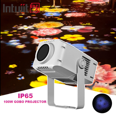 100w Roterende buiten advertentie waterdicht Led Gobo Logo Projector licht