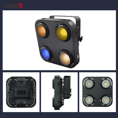 4X90W 4 Eye Led Cob Blinder Light Amber Warm White 2In1 Ip65 Waterdicht Led Stage Light
