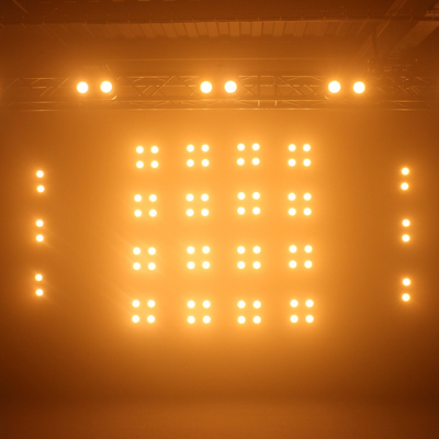 4X90W 4 Eye Led Cob Blinder Light Amber Warm White 2In1 Ip65 Waterdicht Led Stage Light