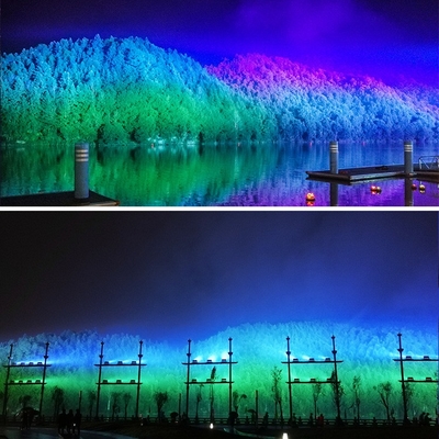 Hoge helderheid IP65 1500W RGBW 4IN1 LED DMX Led Wash Light Outdoor LED City Color Architecture Light Led Flood Light