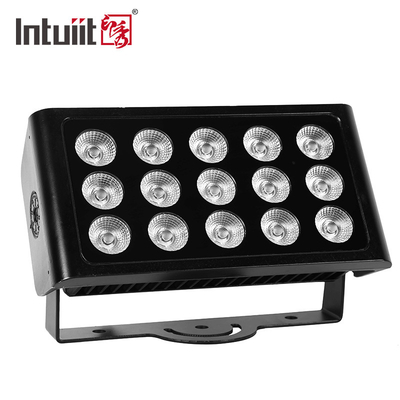 Buiten 80W IP65 Vierkante DMX RGBW LED Flood Light voor Gebouw Gevel LED Wandwasser Floodlight