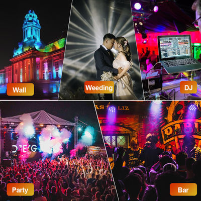 16*5W IP65 Led Wash Lights Dmx Buitenmuurwasser Wandmontage Dmx Buiten Rgb Muurwasser