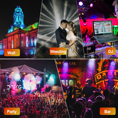LED Bar RGBW 4 In 1 16x5W DMX LED Stage Dmx512 Wandwasser Buiten Indoor Dj Disco Lights