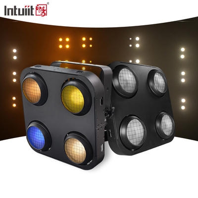 4X90W 4 Eye Led Cob Blinder Light Amber Warm White 2In1 Ip65 Waterdicht Led Stage Light