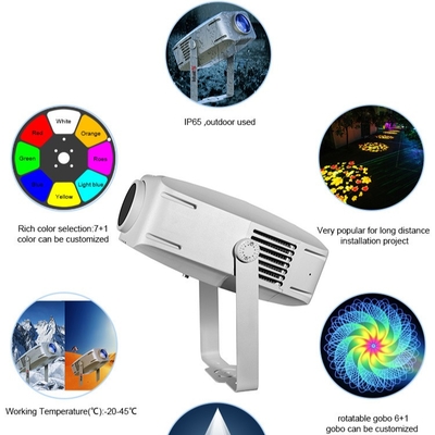 Gobo Projector Reclamelampen 400W LED Sign Wall Projection Lamp Buiten waterdicht Ip65