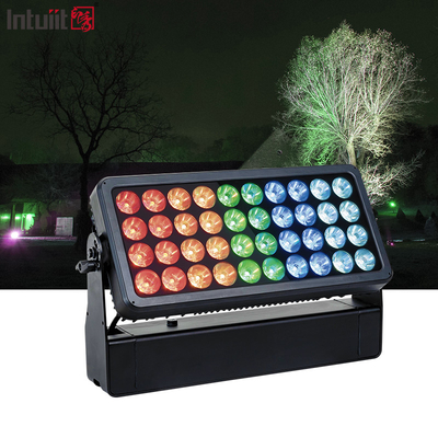 40X10W Kerstmis Buiten Stadgebouw Zonne-Led Matrix Strobe Wand Wassen Licht Bühne Stad Kleurlicht