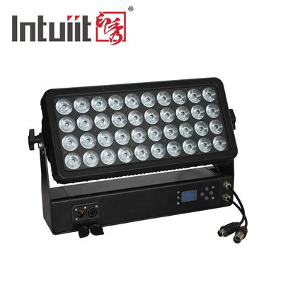 Professionele outdoor IP65 waterdicht 40x10W 4-in-1 RGBW LED Flood Light Wandwasser voor Architectonische stadslandschapsverlichting