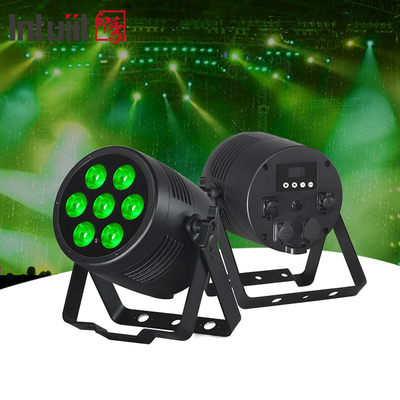 Waterdicht draadloos DMX Buiten 7x20W RGBWA UV 6in1 IP65 LED Par Light Uplight Buiten