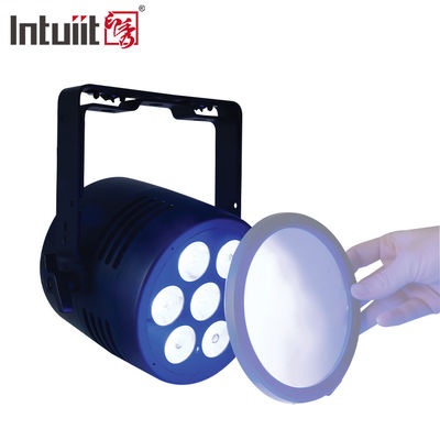 IP65 Waterdichte Professionele Podium DJ Disco Lichten 7*20W RGBWA UV 6-in-1 LED Par Lichten met DMX512 Besturing