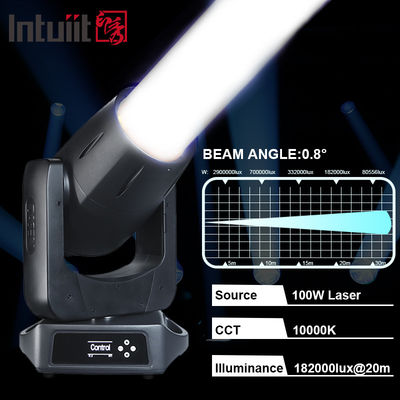 Nieuwe waterdichte IP66 laser bewegende kop 100W CMY scherpe lichtstralen voor buiten