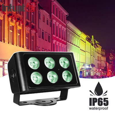 Waterdicht IP65 Buiten Dmx 6X5W Rgbw Led Wash Flood City Color Led Wandwasser