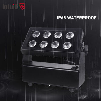 8x15W Batterijaangedreven LED-schijnwerper Buiten Draadloos RGBW 4in1 Oplaadbare Uplight Par Luces LED para Fiestas DJ