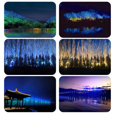 City Color LED Architecture Light IP65 1500W RGBW 4IN1 LED DMX Led Wash Light Buiten