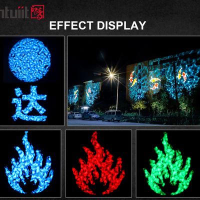 400w Led Buiten Ip65 Waterrimpeling Gobo Projector Oceaan Rimpel Led Watergolf Lichteffect Podiumverlichting