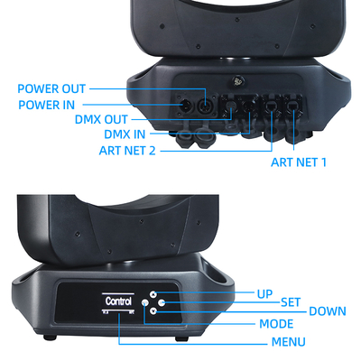 280W LED Buiten IP66 Waterdicht CMY Beam Spot Wash BSW Moving Head Light LED Moving Head Beam Light