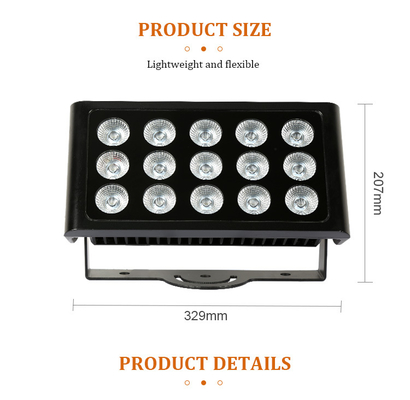 RGBW Outdoor IP65 Waterdicht 80W LED City Color Wandwasser Lights voor feest evenement