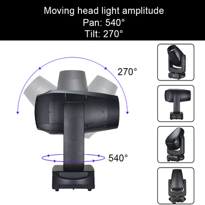 2025 BSW 280W LED Moving Head Stage Light DMX512 Beam Spot Wash 3in1 voor DJ Disco Show CMY