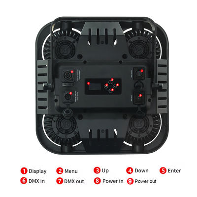 LED 4x90W 2-in-1 Warm White Amber Blinder Light voor buiten DJ Bar/Wedding/Stage DMX512