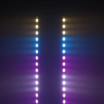 12*2W 4-in-1 IP65 LED Wash Bar Battery Powered RGBW Projection Lights Straal effect