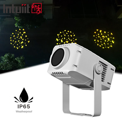 100w Custom Gobo Projector Ip65 Hoge Helderheid Reclame Led Outdoor Kerst Gobo Logo Projector Reclameverlichting