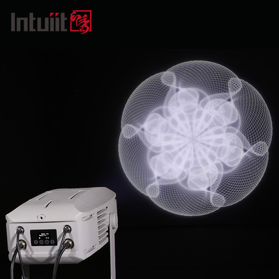 400W RGBW LED Aangepaste Logo Gobo Projector Licht IP65 Waterdichte Roterende Led Logo Projector Licht voor Buiten