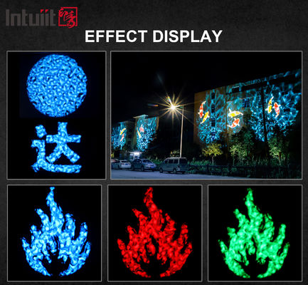 400W Outdoor IP65 LED Water Wave Gobo Projector Licht voor musea, themaparken en eetgelegenheden