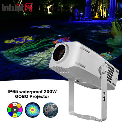 200W Buiten Gobo Projectie Waterdichte IP65 DMX LED Logo Projector Licht voor Gebouw