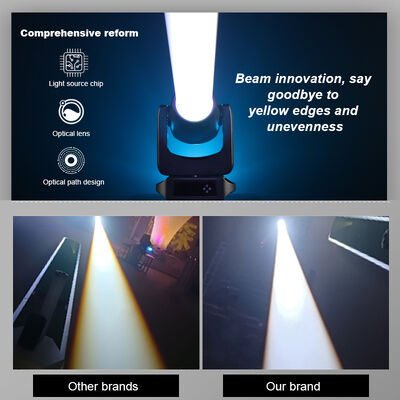 100W IP66 Moving Head CMY Laser Moving Head Zwart Aluminium voor Theater Tuinverlichting DJ's