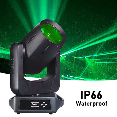 100W IP66 Moving Head CMY Laser Moving Head Zwart Aluminium voor Theater Tuinverlichting DJ's