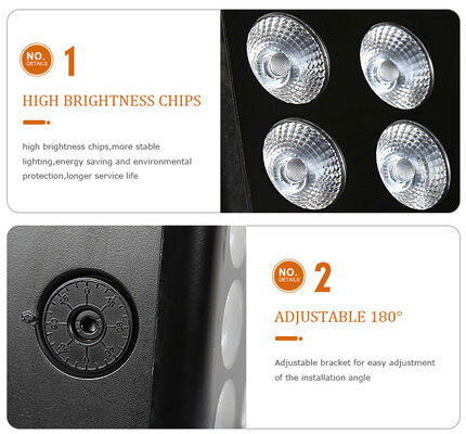 LED IP65 Buiten waterdicht 80w RGBW 4in1 Was City Kleurlichten DMX512/Auto Control voor DJ Disco Party Club