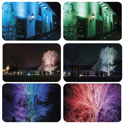 LED 40X10W RGBW 4 in 1 Buiten Waterdichte Wandwasmachine Wandlandschap LED Lamp LED Wandwasmachine Spot Schijnwerper