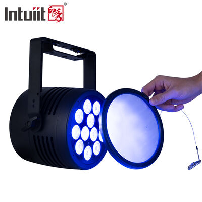 Outdoor IP65 Waterproof 12x20W RGBWA UV 6 in 1 LED Par Light Professional DMX DJ Stage Lighting Wash Uplight for Disco Wedding Show