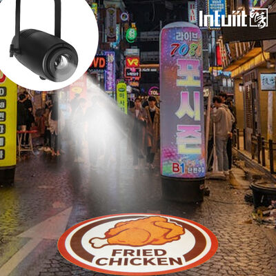 60W LED Logo GOBO Projector Ip65 Waterdicht Licht Hotel Bedrijf Winkel Huwelijk Reclame Binnen- en buitengebruik