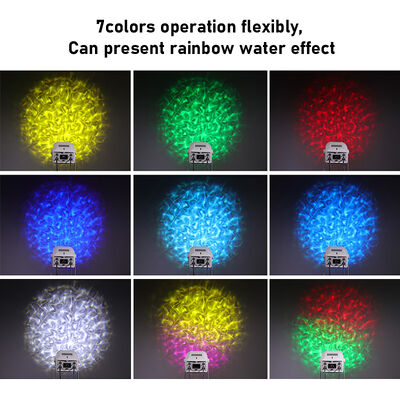 Outdoor IP65 Watergolf Effect Projector | RGBW LED, 60W tot 400W Opties, DMX512, Bewegende Rimpelverlichting voor Gevels, Tuinen