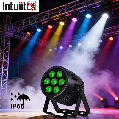 7x20W RGBWA-UV LED Stage Par Light DMX512 Control Par Light voor Event Wedding Church Stage Party Par Lights