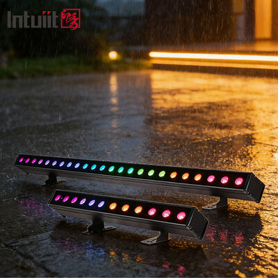 Waterproof LED Wash Light Bar 12/24x2W RGBW 4-in-1 IP65 Aluminum  DMX512