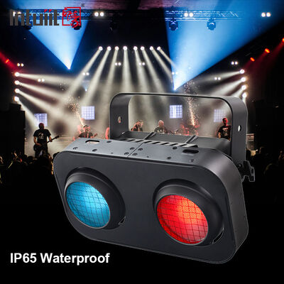 2 Eyes Blinder LED 2*90W Amber Warm White Waterproof Light Bühnenlicht Publiek licht voor feestbar