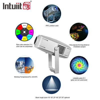 LED Gobo Projector Licht 400W Roterende Logo Image Projector DMX512 Bühnenverlichting voor professioneel Show Exhibition Event